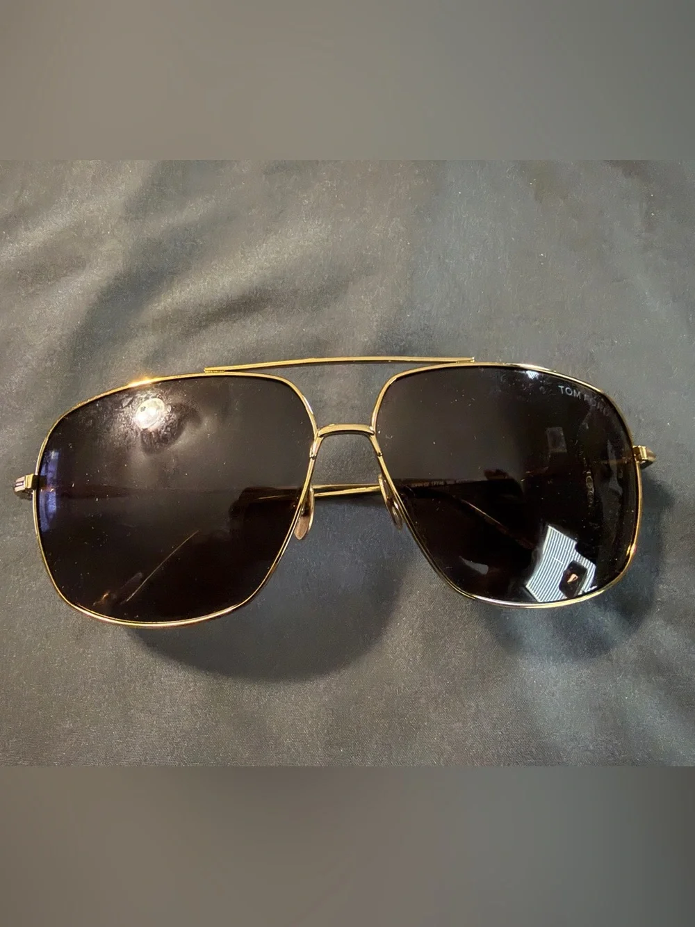 Tom Ford John-02 (TF746) luxury men's navigator/square sunglasses